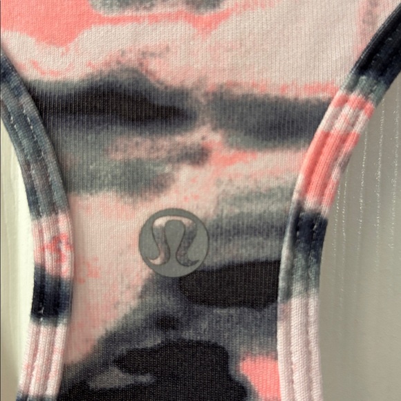 Lululemon Pink, Black & Gray Cool Racerback Tank Top - Picture 7 of 11